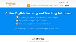 EnglishKey: Online English Learning Solutions for Teachers and ...