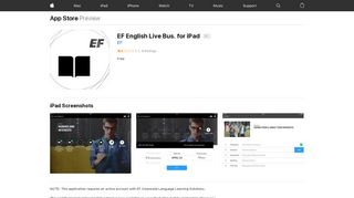 EF English Live Bus. for iPad on the App Store - iTunes - Apple