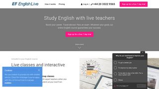 EF English Live | Study English online with Qualified Teachers