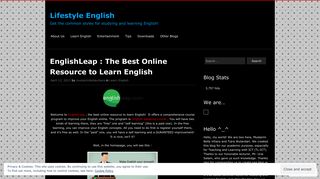 EnglishLeap : The Best Online Resource to Learn English | Lifestyle ...