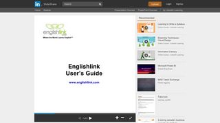 Englishlink free-lesson-users-guide-2010 - SlideShare