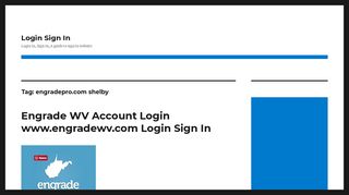 engradepro.com shelby Archives - Login Sign In