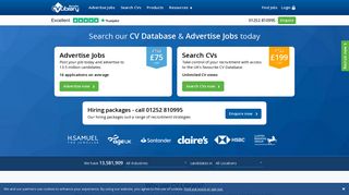 CV Database - The UK's most trusted database | CV-Library