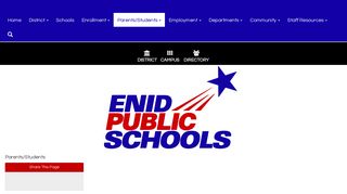 Enid Public School - Parents/Students