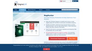 RegHunter - Increase Privacy Protection and Help ... - Enigma Software