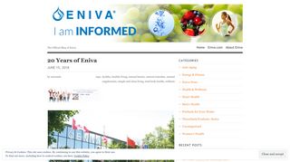 20 Years of Eniva | enivacorp