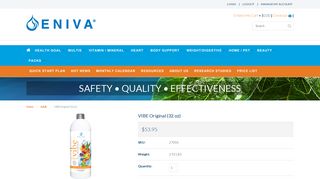 VIBE Original (32 oz) - Eniva Health Qualified Professional