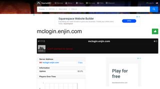 mclogin.enjin.com - Minecraft Server | NameMC