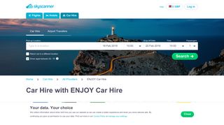 ENJOY Car Hire - Compare Car Hire Deals with Skyscanner