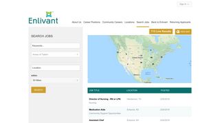 Enlivant Careers - Job Search Results