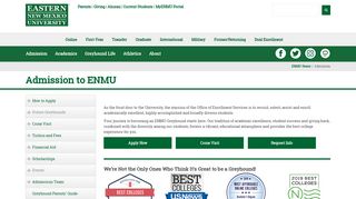 ENMU Admission | Eastern New Mexico University