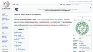 Eastern New Mexico University - Wikipedia