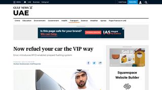 Now refuel your car the VIP way - Gulf News
