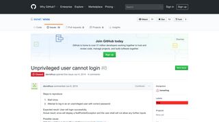 Unprivileged user cannot login · Issue #8 · esnet/enos · GitHub
