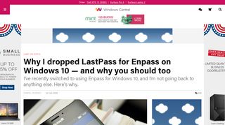 Why I dropped LastPass for Enpass on Windows 10 — and why you ...
