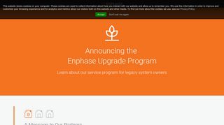 Enphase Upgrade Program | Installer Announcement - Enphase Energy