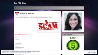 Scam PTC sites list | Top PTC Sites