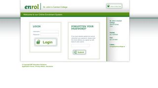 login - enROL - College Enrolment Software