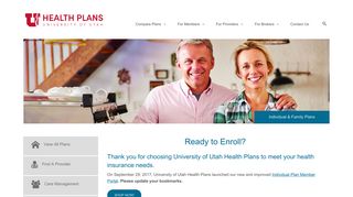 Ready to Enroll? - University of Utah Health Plans