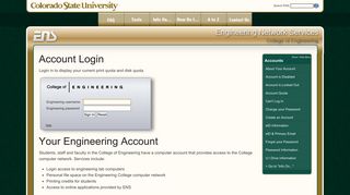 Your Engineering Account - ENS