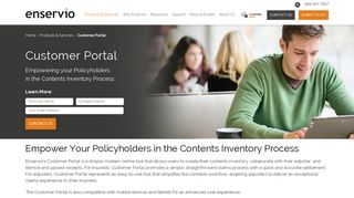Customer Portal - Enservio