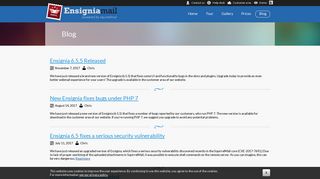Blog - Ensignia | Squirrelmail Skins and Themes