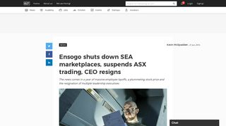 Ensogo shuts down SEA marketplaces, suspends ASX trading, CEO ...