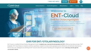 ENT-Cloud: EHR for Otolaryngology | Billing and RCM