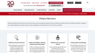 ENT and Allergy Associates | Patient Services