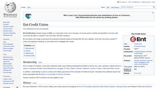 Ent Credit Union - Wikipedia