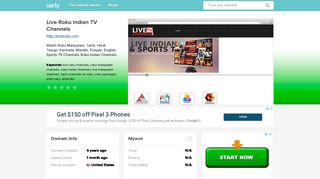 enteroku.com - Live Roku Indian TV Channels - Ente Roku - Sur.ly