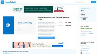 Visit Mymail.entercom.com - Outlook Web App.