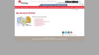 Entergy - My Account Online