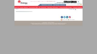 Entergy – Careers in Electric Power, Nuclear Energy, and Engineering