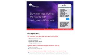 Entergy | Outage Alerts
