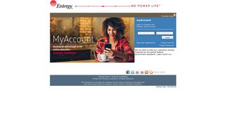 Entergy | myAccount Online - Entergy Texas