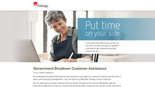 Entergy | Payment Extensions