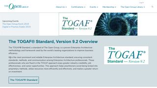 TOGAF | The Open Group