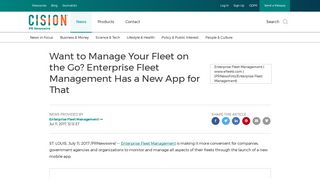 Want to Manage Your Fleet on the Go? Enterprise Fleet Management ...