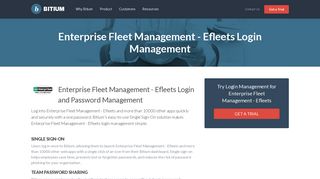 Enterprise Fleet Management - Efleets Login Management - Team ...