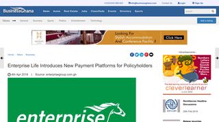 Enterprise Life Introduces New Payment Platforms for Policyholders ...