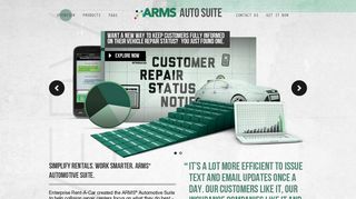ARMS® Auto Suite Customer Repair Status Notification | Featured ...