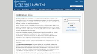 Full Survey Data - Enterprise Surveys
