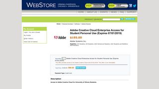 Adobe Creative Cloud Enterprise Access for Student Personal Use ...