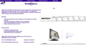 WebStation - Kantech