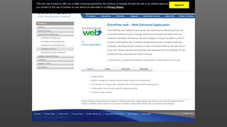 EntraPass Web - Web Delivered Application - Kantech