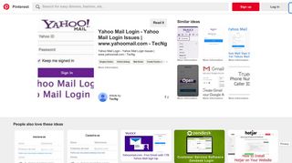 Yahoo Mail Login - Pinterest