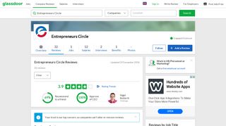 Entrepreneurs Circle Reviews | Glassdoor.co.uk
