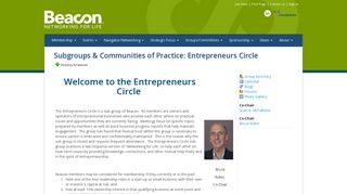 Entrepreneurs Circle - Beacon