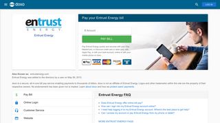 Entrust Energy: Login, Bill Pay, Customer Service and Care Sign-In